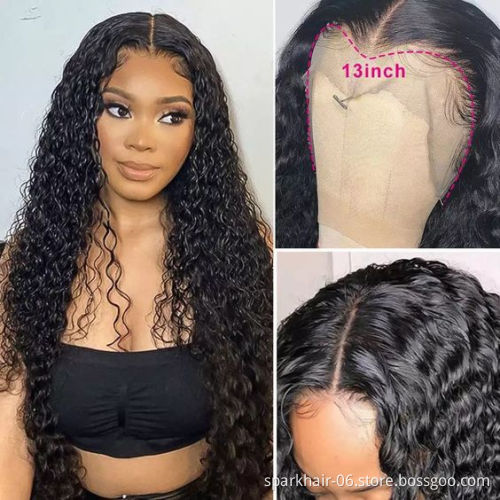 Wholesale Vendor From India Full Virgin 5X5 Hd Lace Closure Unprocessed Raw Cuticle Aligned Temple Indian Human Hair Wigs